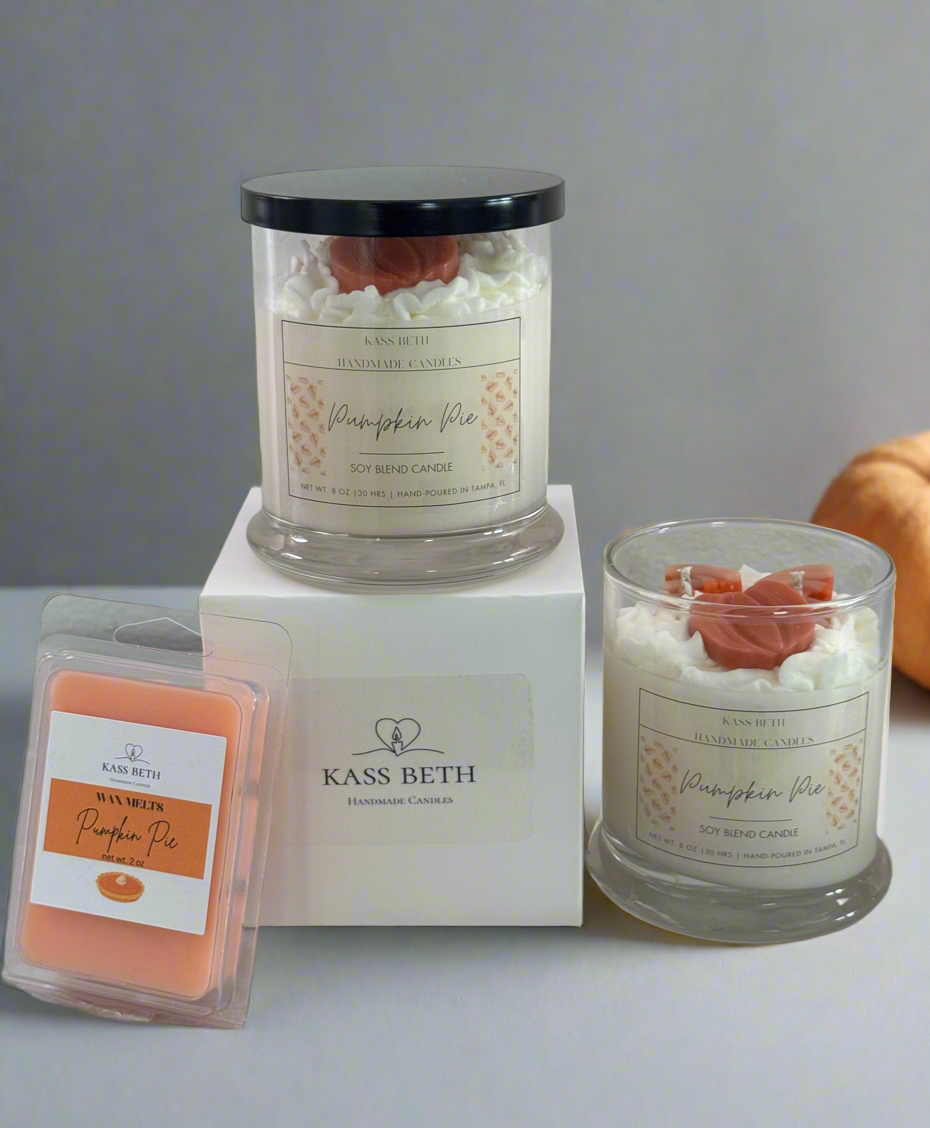 Pumpkin Pie Soy Blend Candle - 8oz