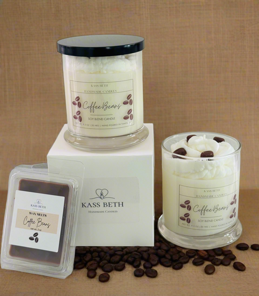Coffee Beans Soy Blend Candle - 9.5oz