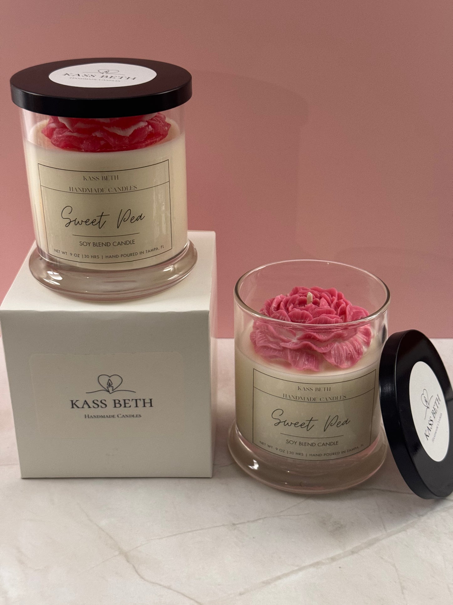 Sweet Pea Soy Blend Candle