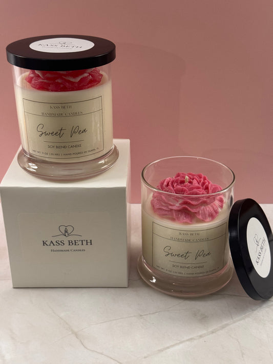 Sweet Pea Soy Blend Candle