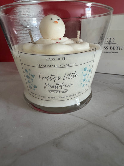Frosty's Little Meltdown Soy Candle - 9.5oz