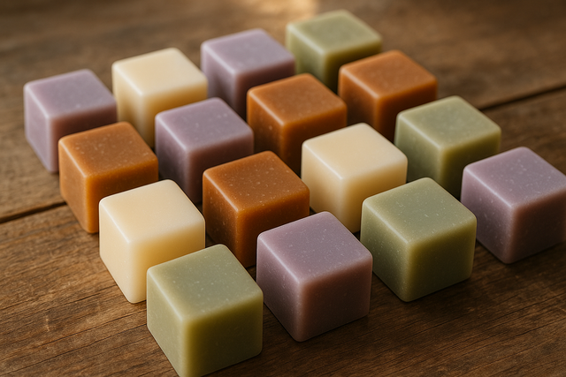 square wax melts